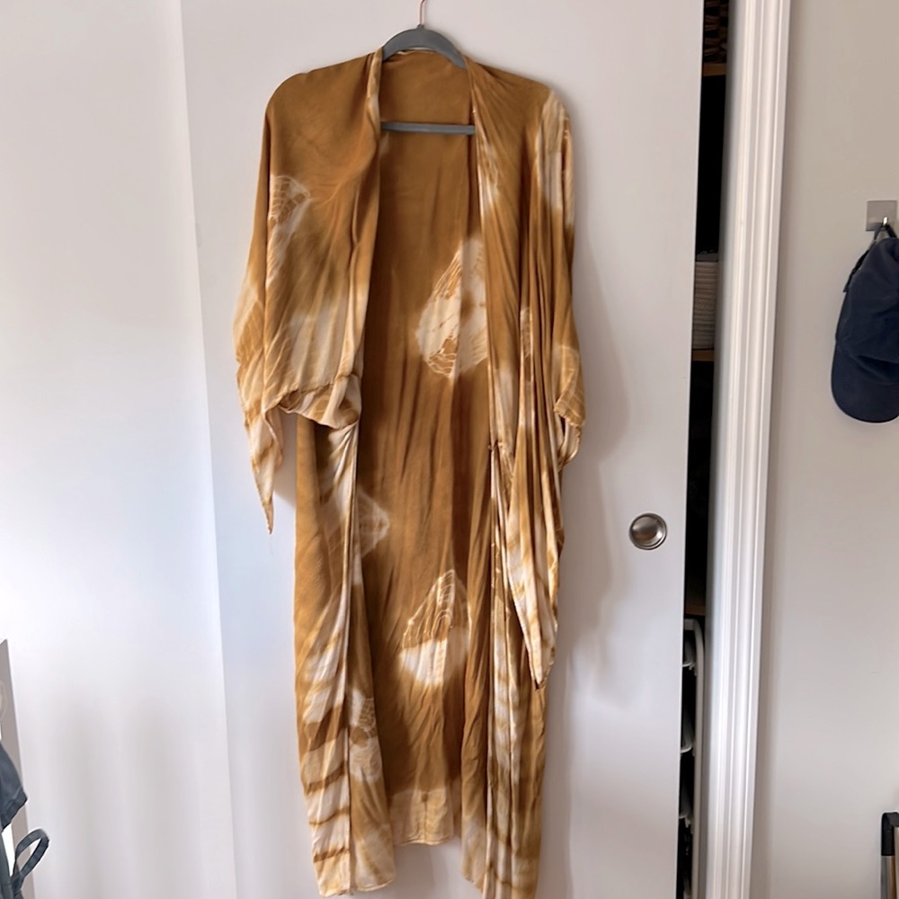 Free People Tie Dye Kimono